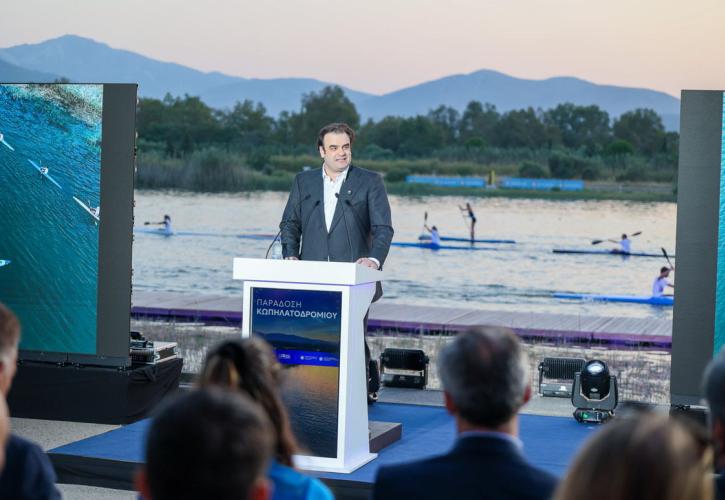 Πιερρακάκης: Νέα εποχή για το Ολυμπιακό Κωπηλατοδρόμιο