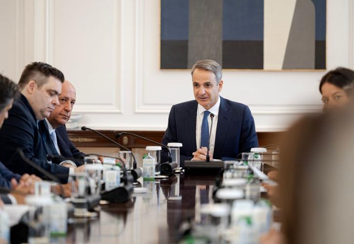 Μητσοτάκης σε Κυβερνητική Επιτροπή Βιομηχανίας: Κεντρική προτεραιότητα οι επενδύσεις σε μεταποίηση και βιομηχανία