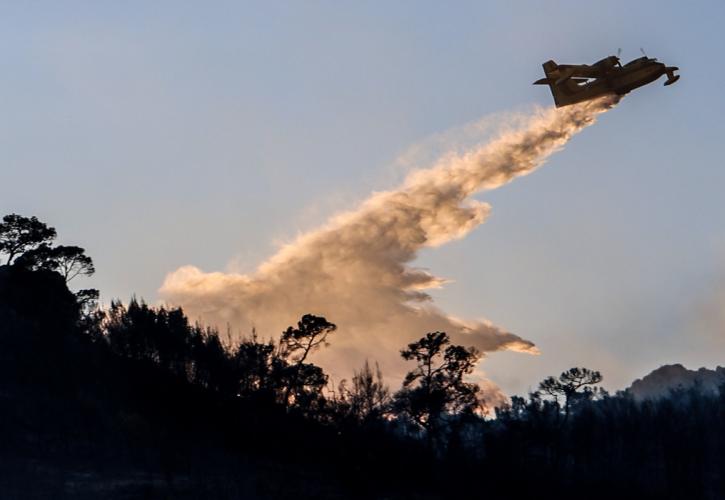 Φωτιά στη Σαλαμίνα: Μάχη με διάσπαρτες εστίες - Δύο νεκροί, 10 τραυματίες