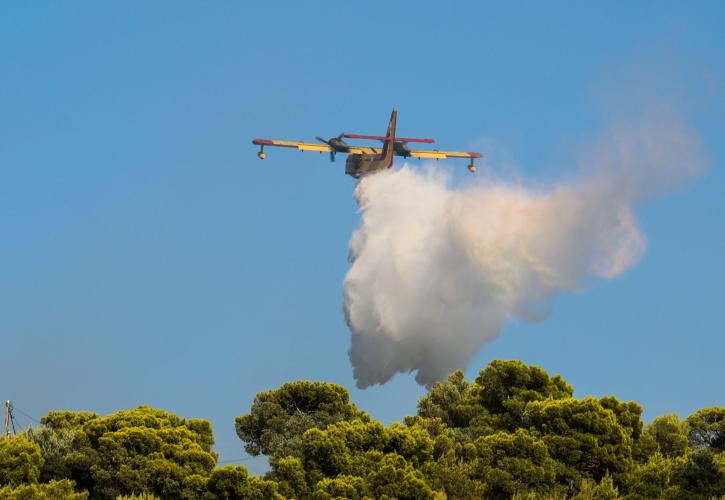 Καλύτερη η εικόνα της φωτιάς στη Λήμνο - Απεγκλωβίστηκαν 59 άτομα δια θαλάσσης