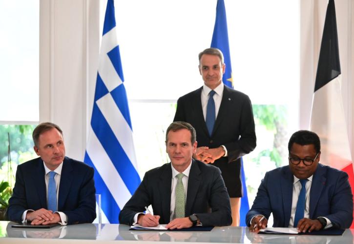 Υπεγράφη η είσοδος της Meridiam στον GSI - Μητσοτάκης: «Ισχυρή ψήφος εμπιστοσύνης στον ελληνικό ενεργειακό τομέα»