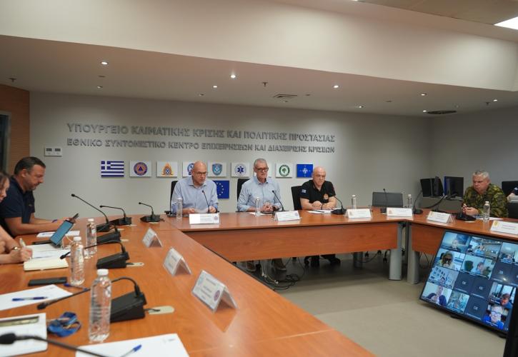 Τουρνάς: «Αυξημένη ετοιμότητα για τις ακραίες συνθήκες»
