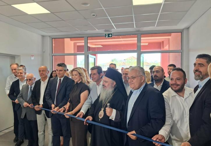 Δήμας: Εγκαίνια του νέου 2ου Γυμνασίου Λαγκαδά στη Θεσσαλονίκη