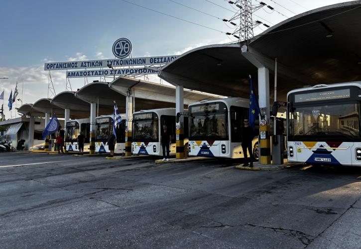 Στους δρόμους τα 50 νέα ηλεκτρικά λεωφορεία του ΟΑΣΘ
