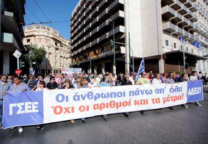 Συνέχιση των κινητοποιήσεων προανήγγειλε η ΓΣΕΕ