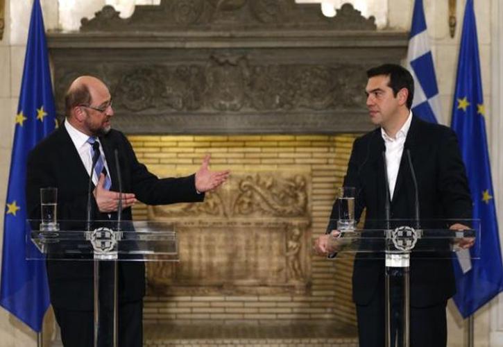 Schulz: Ανεπαρκής η χρηματική στήριξη προς την Ελλάδα