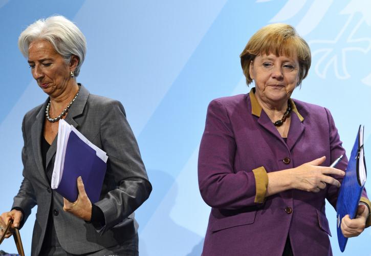 Κρίσιμη συνάντηση Lagarde-Merkel στη σκιά των διαρροών