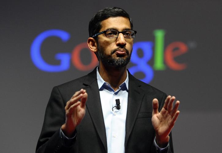 Οργή των υπαλλήλων της Google για τις αποδοχές του CEO, Sundar Pichai