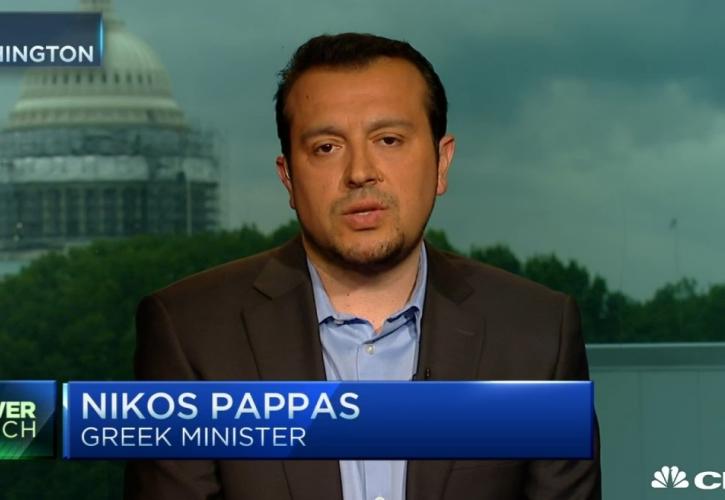Παππάς: Δεν θέλαμε ποτέ να οδηγήσουμε την Ελλάδα εκτός ευρώ
