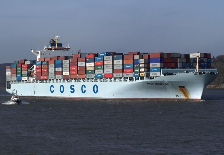 Γερμανία: «Πράσινο φως» στην Cosco για την απόκτηση μεριδίου 24,9% στο λιμάνι του Αμβούργου