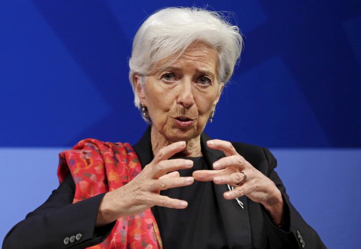 Lagarde: Επιστράτευση όλων των όπλων για τόνωση της ανάπτυξης