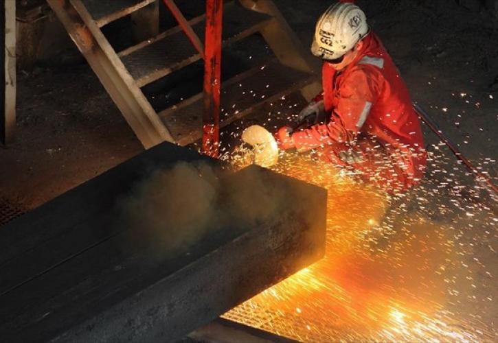 Αύξηση του τζίρου στη βιομηχανία 33,4% τον Φεβρουάριο - Άνοδος 220% στην παραγωγή βασικών μετάλλων
