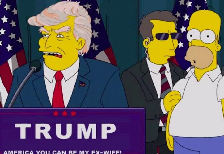 Οι Simpsons προέβλεψαν την προεδρία Trump 16 χρόνια πριν