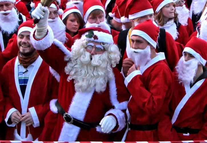 Κυκλοφοριακές ρυθμίσεις αύριο Κυριακή λόγω της διεξαγωγής του «Athens Santa Run 2025»