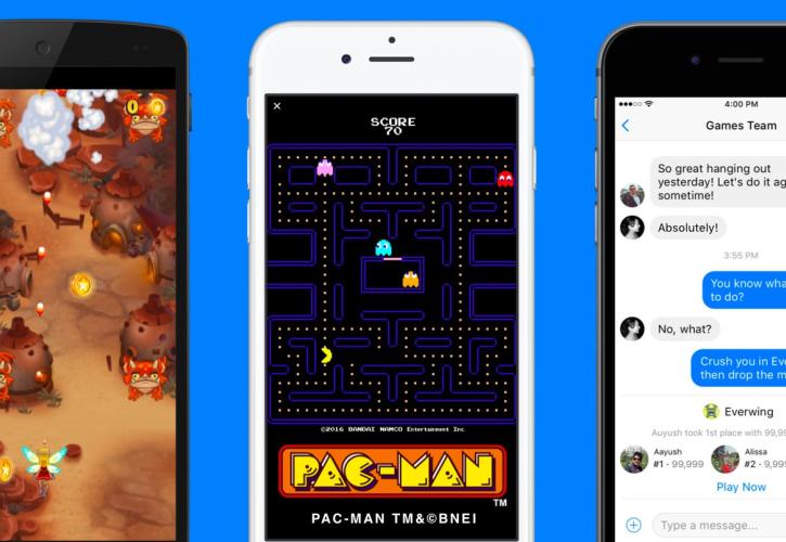 Σε ισχυρό παίκτη του gaming μετατρέπεται το Facebook