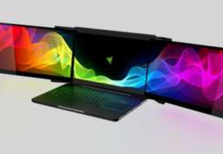 Έκλεψαν το πρώτο laptop με τριπλή οθόνη από την CES