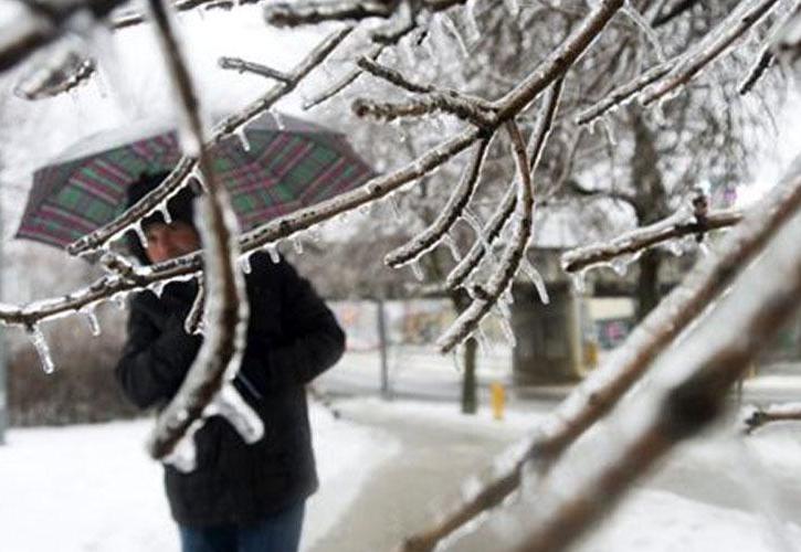 Ισχυρός παγετός και σήμερα στα κεντρικά και βόρεια, θερμοκρασίες κοντά στους -15 βαθμούς