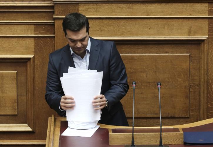 Τσίπρας: Η έξοδος από το πρόγραμμα είναι για πρώτη φορά ορατή στην ώρα της