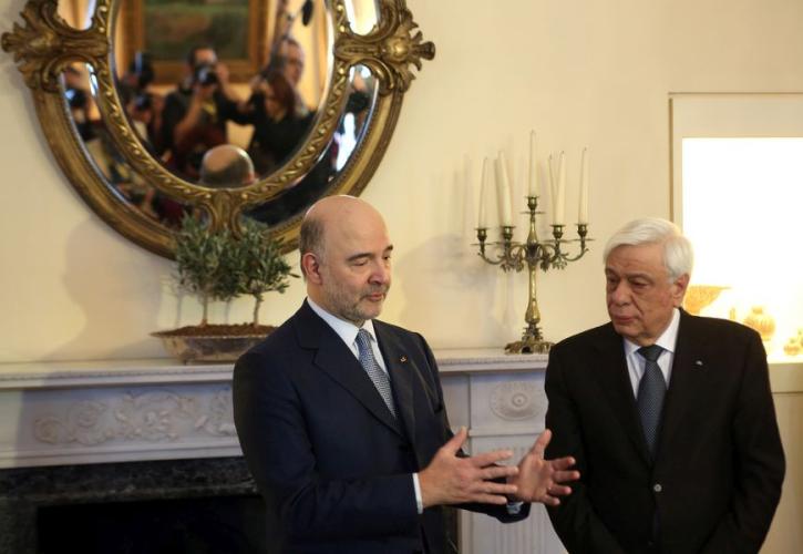 Μοσκοβισί: Απαιτητικός φίλος για την Ελλάδα, που θα βρίσκεται πάντα πλάι της