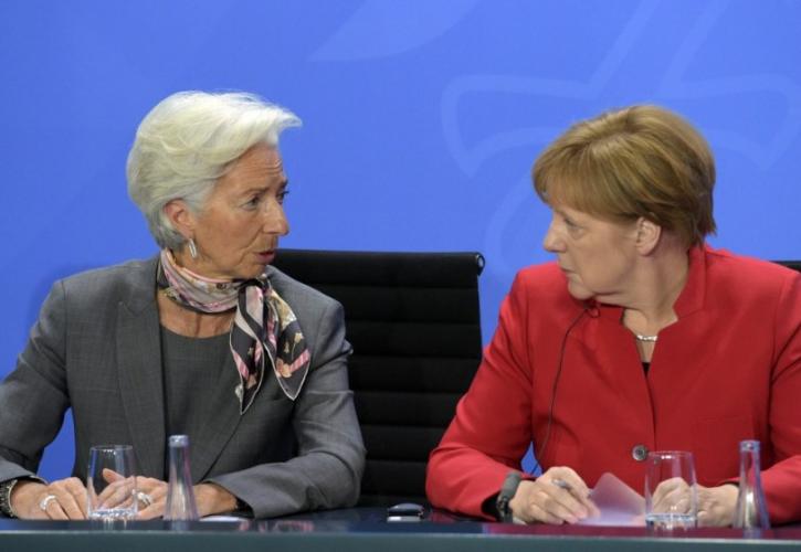 Κυβερνητική απογοήτευση από τη συνάντηση Λαγκάρντ - Μέρκελ