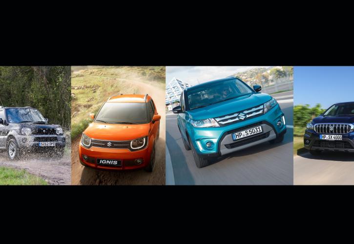 H Suzuki έχει ένα SUV για κάθε περίσταση
