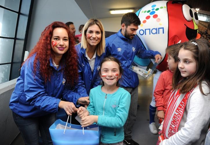 Ρεκόρ συμμετοχών στην παιδική Κερκίδα ΟΠΑΠ: Περισσότερες από 6.000 αιτήσεις σε ένα μήνα