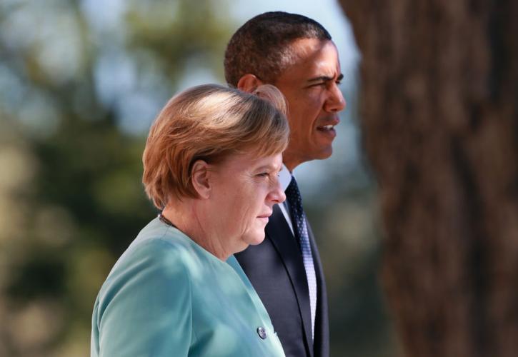 Obama-Merkel: Currywurst και μηνύματα σταθερότητας