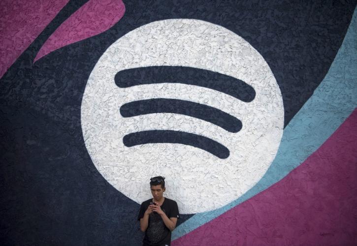 Spotify: Αυξημένα έσοδα αλλά και αδύναμο guidance για το α' τρίμηνο - «Βουτιά» στη μετοχή