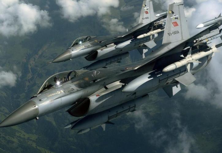 Υπερπτήσεις τουρκικών F-16 πάνω από Οινούσσες και Παναγιά