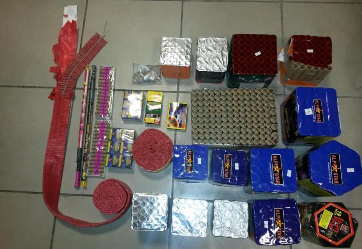 Ρέθυμνο: Μία σύλληψη για κατοχή άνω των 114.000 κροτίδων