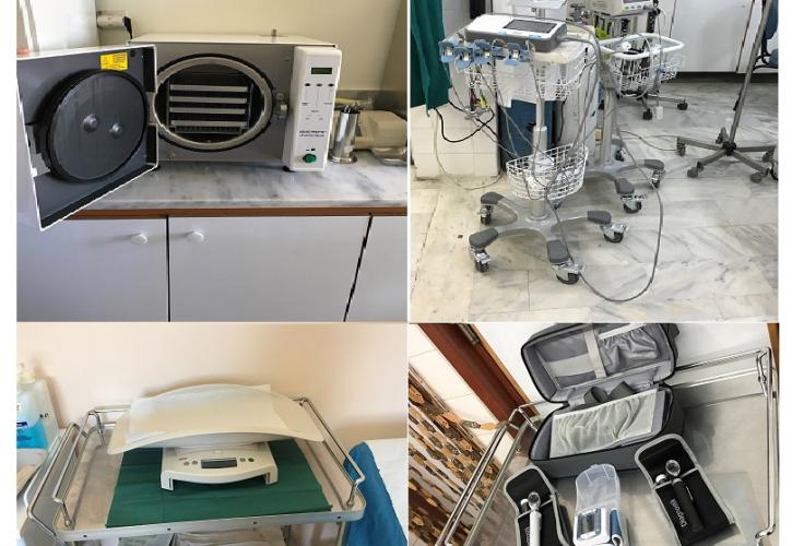 Δωρεά ιατροτεχνικού εξοπλισμού στο Κέντρο Υγείας Νέων Μουδανιών από τον Μασούτη