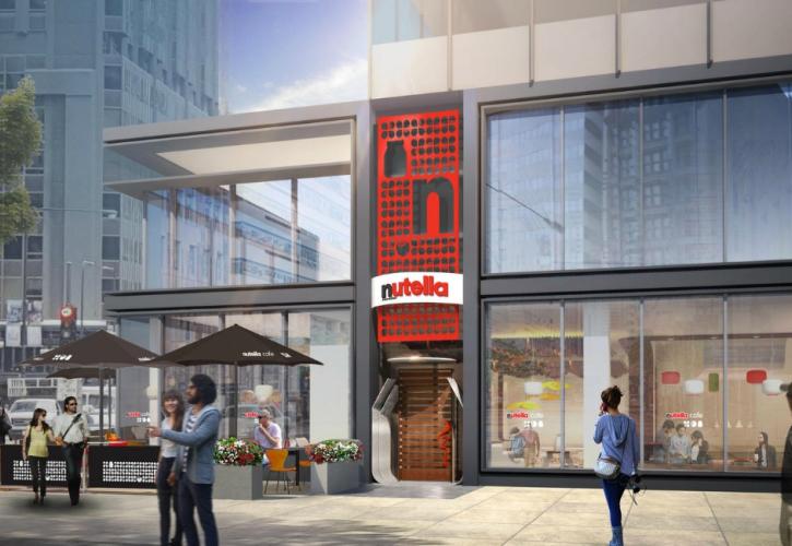 Αυτό είναι το πρώτο επίσημο Nutella Cafe! (pics)