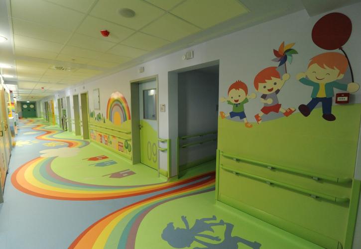 Ο ΟΠΑΠ συνεχίζει την ανακαίνιση των νοσοκομείων Παίδων