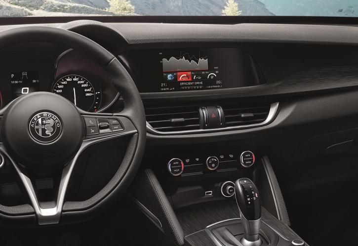 Alfa Romeo Stelvio: Η τηλεματική στην υπηρεσία της οδήγησης