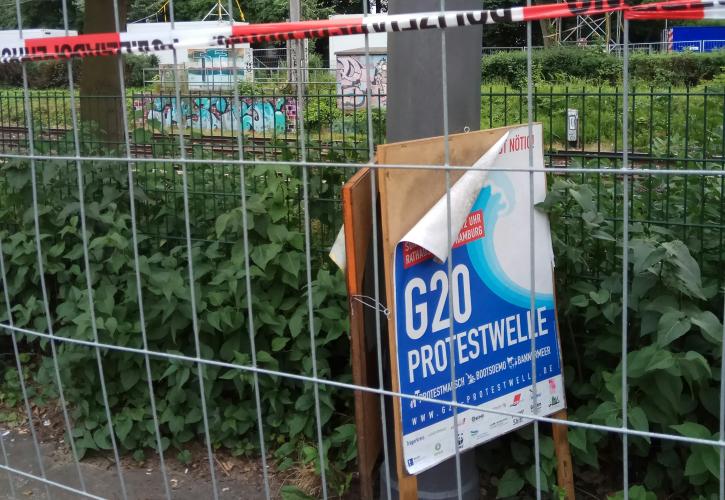 «Αστακός» το Αμβούργο για τη Σύνοδο G20 (pics)