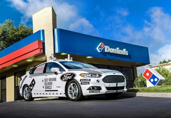 Αυτοκίνητα... πιτσαδόροι από τη Ford και τη Domino's (pics & vid)