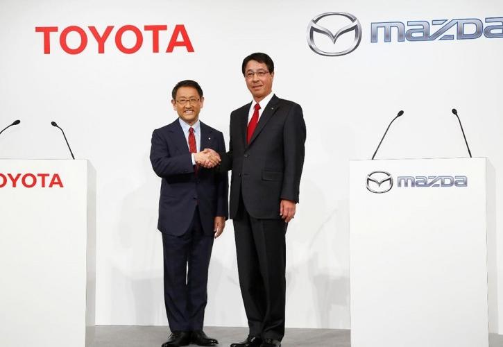Συνεργασία Toyota και Mazda για ηλεκτρικά μοντέλα