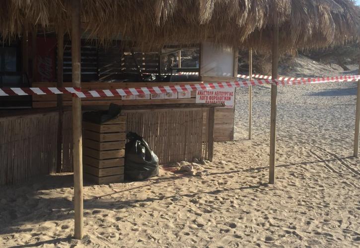 Δεκαήμερο λουκέτο και πρόστιμο 39.000. ευρώ σε επιχείρηση στο Γαϊδουρονήσι