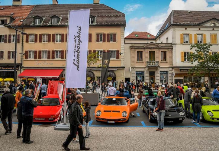 Η καλοκαιρινή σύναξις των Lamborghini (pics & vid)