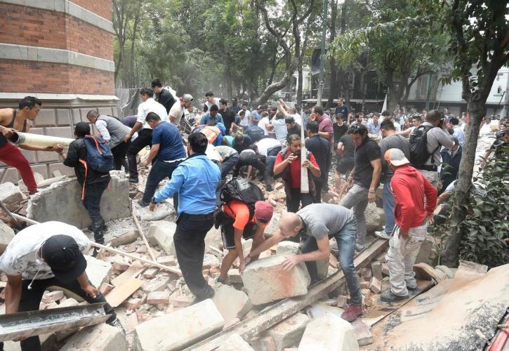 Μεξικό: Δύο νεκροί από το σεισμό των 6,5 βαθμών