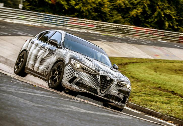 Alfa Romeo Stelvio Quadrifoglio: Το ταχύτερο SUV (vid)