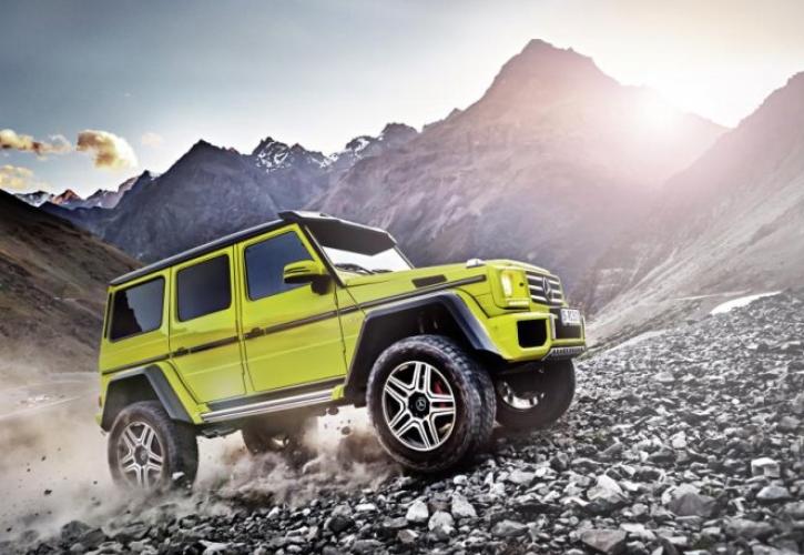 Τέλος το θηριώδες G 500 4x4² (pics & vid)