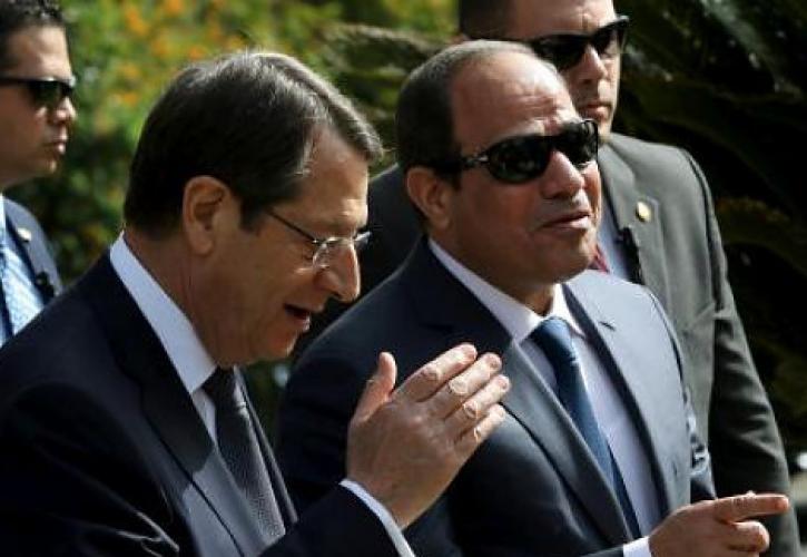 Σε επίσημη επίσκεψη στην Κύπρο ο Αιγύπτιος Πρόεδρος Σίσι