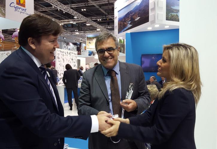 Βραβεύτηκε το Περίπτερο του ΕΟΤ στη WTM του Λονδίνου