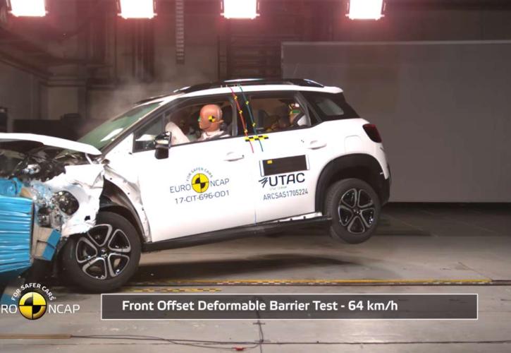 Κορυφαία προστασία από το Citroen C3 Aircross (vid)