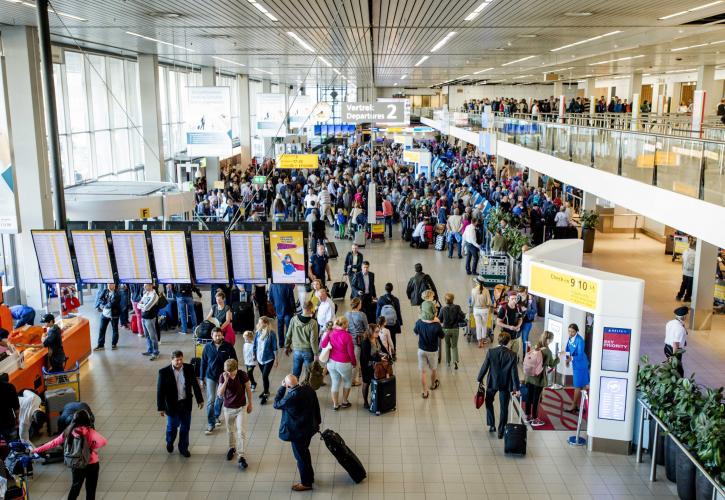 Ακυρώθηκαν πτήσεις στο αεροδρόμιο του Άμστερνταμ