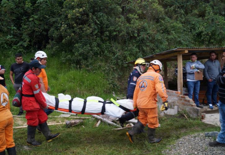 Κολομβία: 13 νεκροί από κατολίσθηση βράχων και λάσπης (vid)