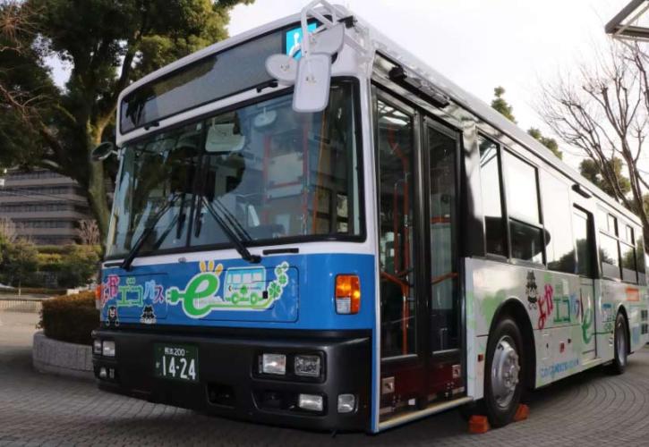 Χορηγός τεχνολογίας σε ηλεκτρικά λεωφορεία το νέο Nissan Leaf