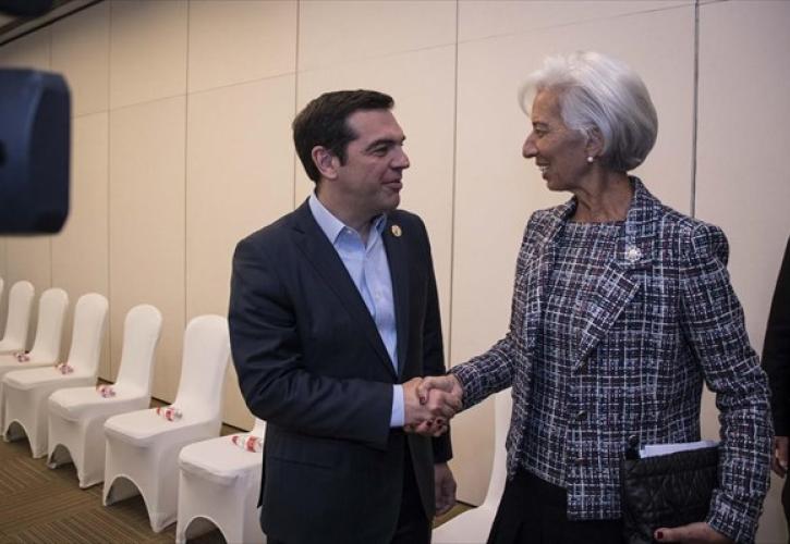 «Μέλλον χωρίς εκπλήξεις» θα ζητήσει ο Τσίπρας από την Λαγκάρντ