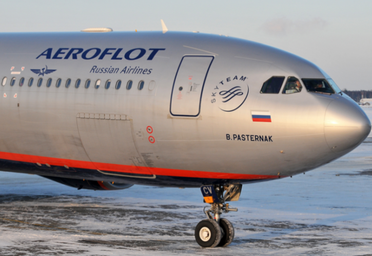 Ρωσία: Η Aeroflot διακόπτει όλες τις πτήσεις της στο εξωτερικό εκτός από την Λευκορωσία